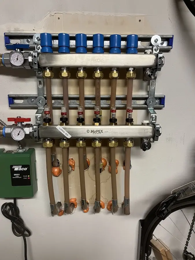 Plumber performing Leak Detection at a residential property in Southgate